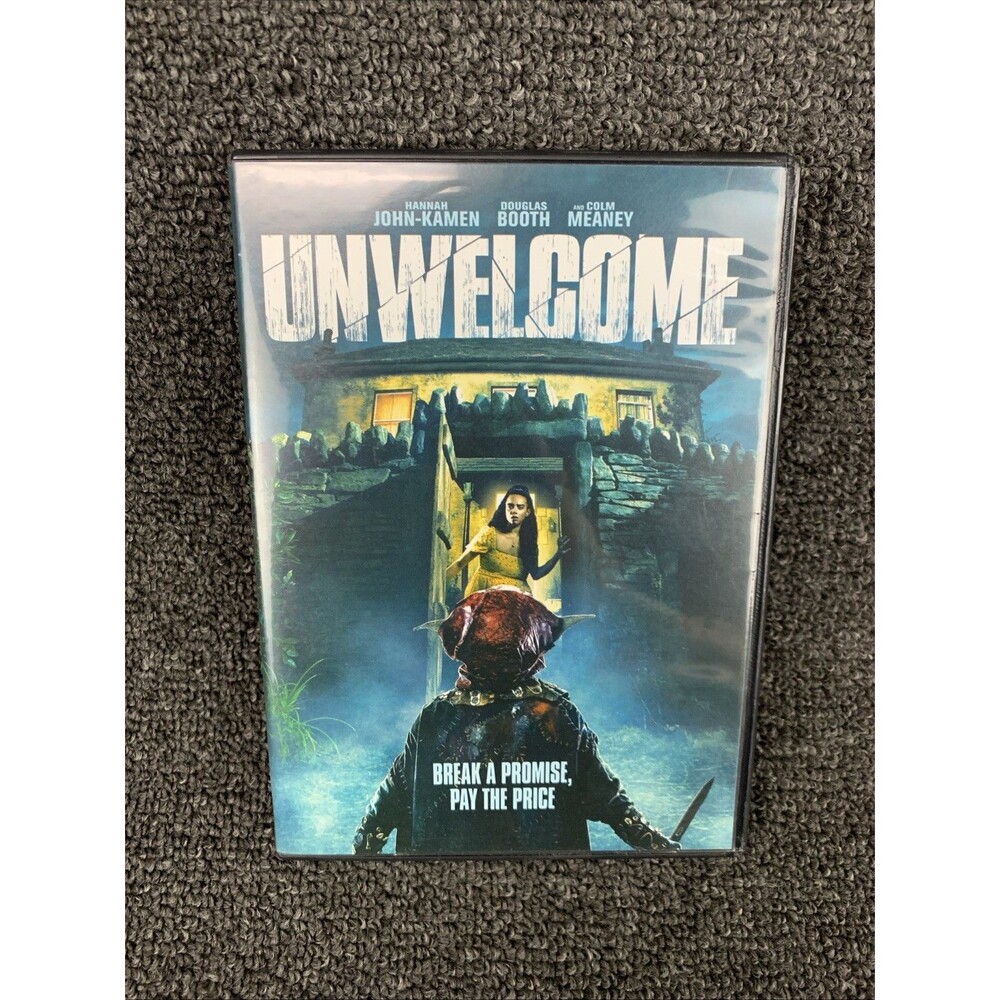 Unwelcome DVD 2021 Horror Movie Hannah John-Kamen Douglas Booth